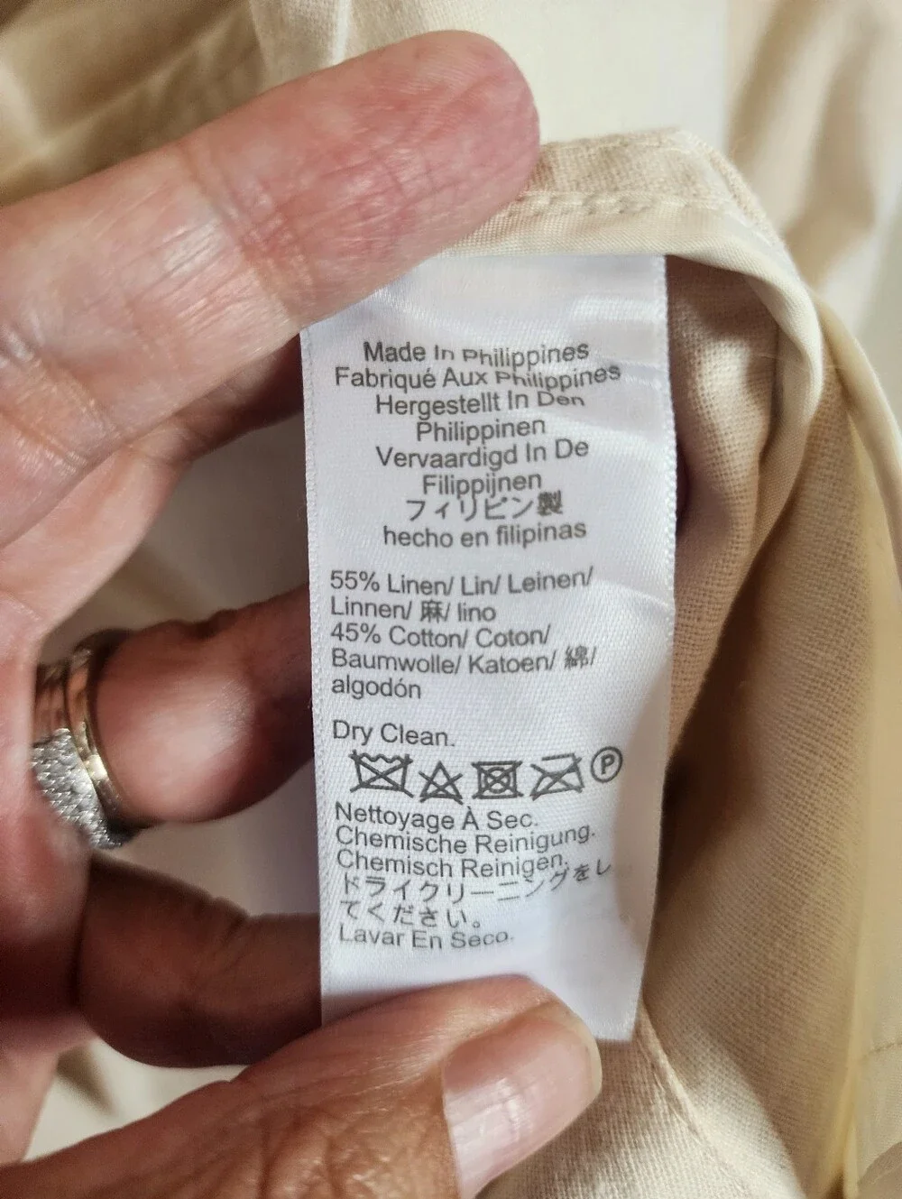 J. Crew Linen/cotton Blend Blazer | Cream | 8 Petite | NWT